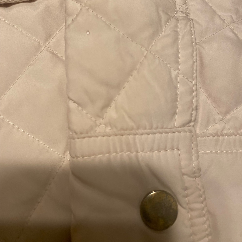 J. Crew Down Quilted Lightweight Jacket in Ivory - Picture 8 of 10